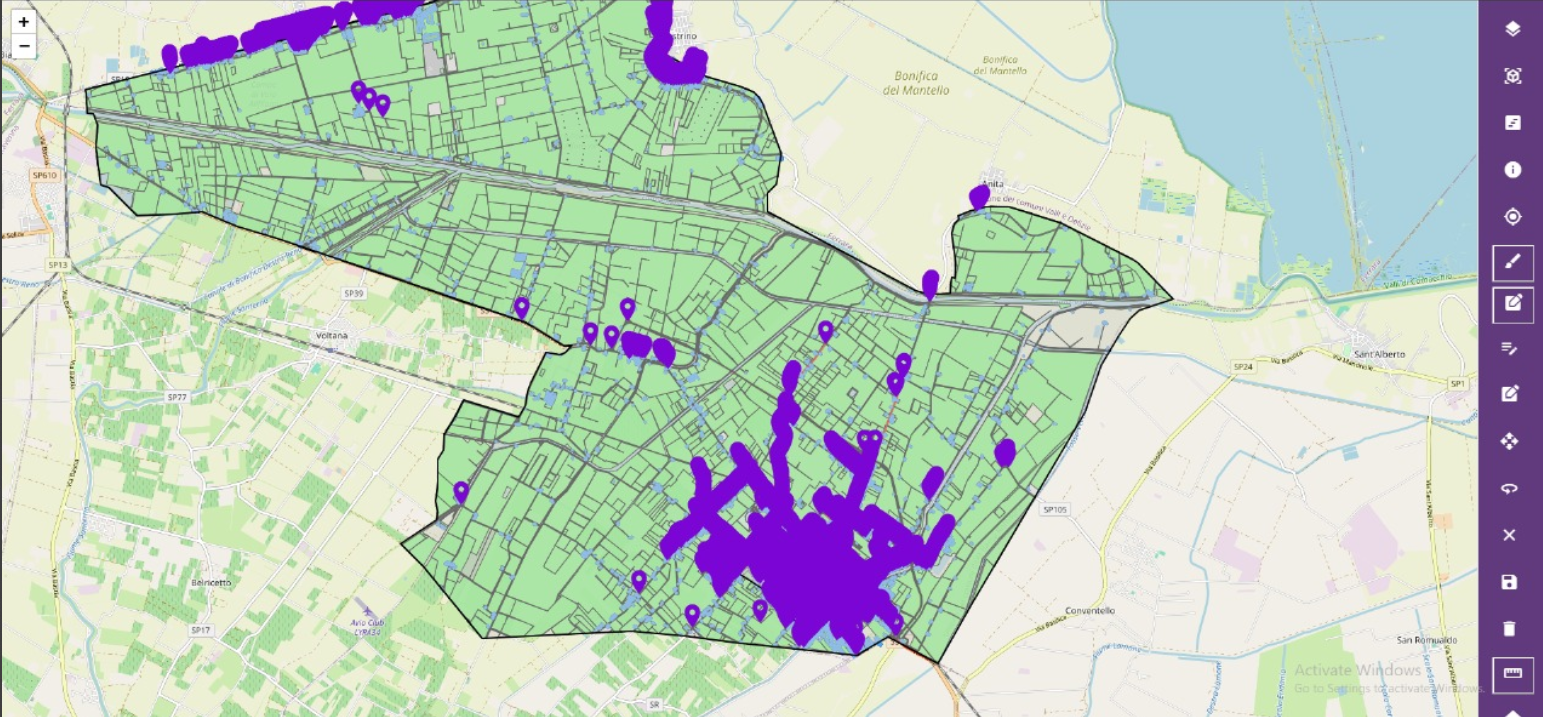 Projets volumineux cartographie